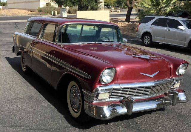 1956 nomad................not a knockoff wagon..!!!!!
