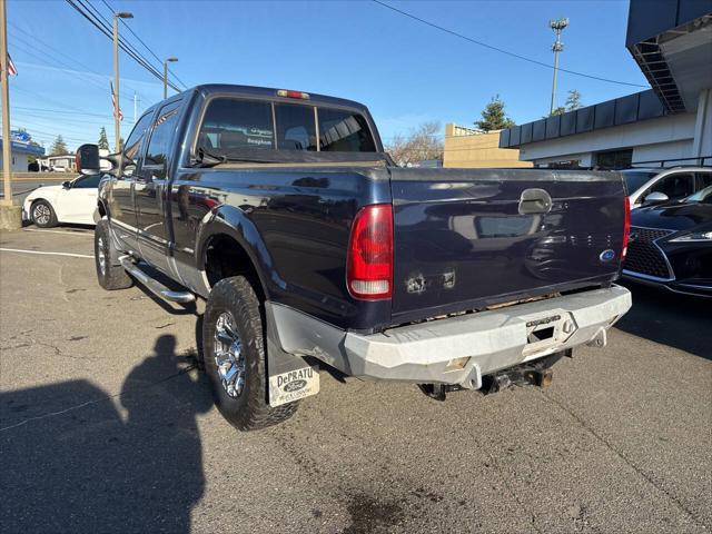 2005 ford f-250 xlt crew cab