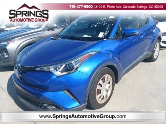 2019 toyota c-hr le
