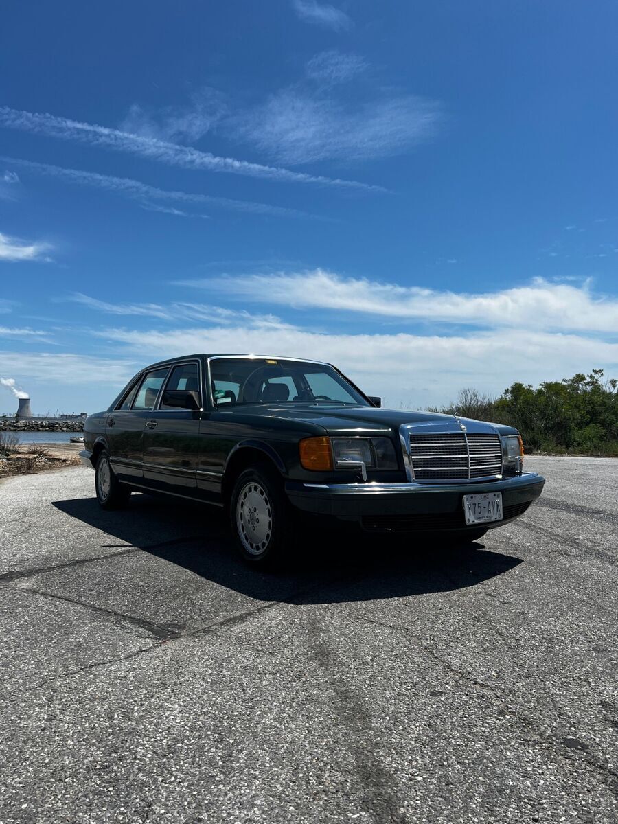 1989 mercedes 420sel, w126- service records! 2 keys! serviced & maintained!