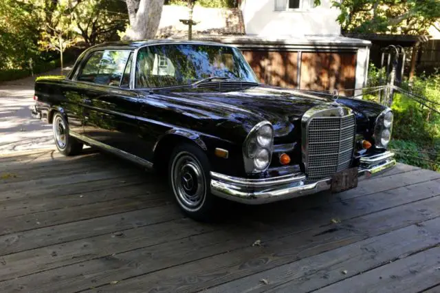 1967 250se “opera†coupe amazing original condmcalifornia car orig black & red