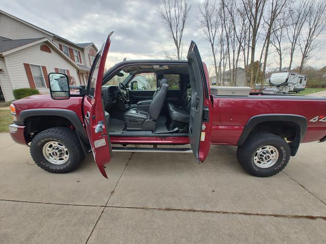 2007 gmc sierra 2500 slt h/d extended cab classic
