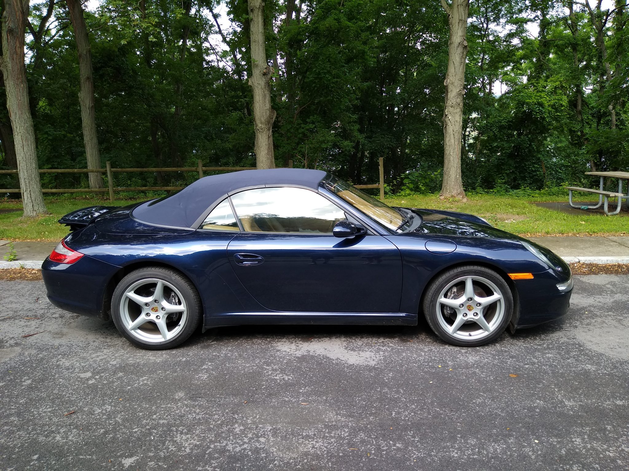 2006 porsche 911 carrera cabriolet 6-speed