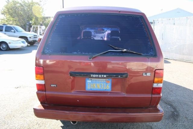 1984 toyota van le automatic 4 cylinder no reserve
