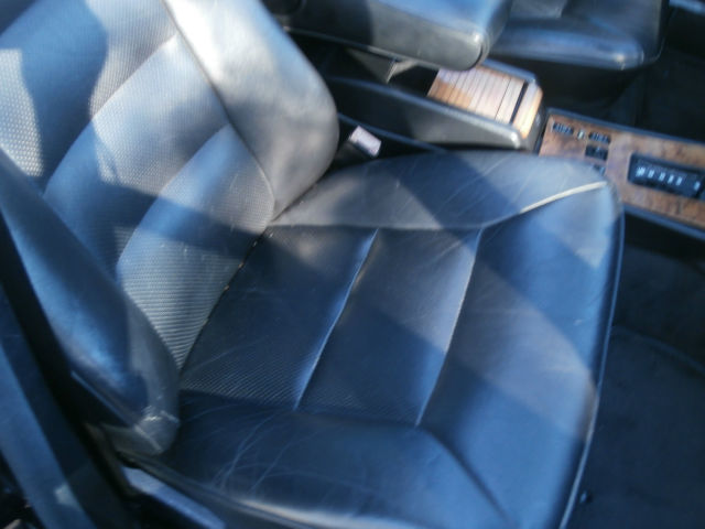 classic 1989 mbz 420 sel,black on black california car since new