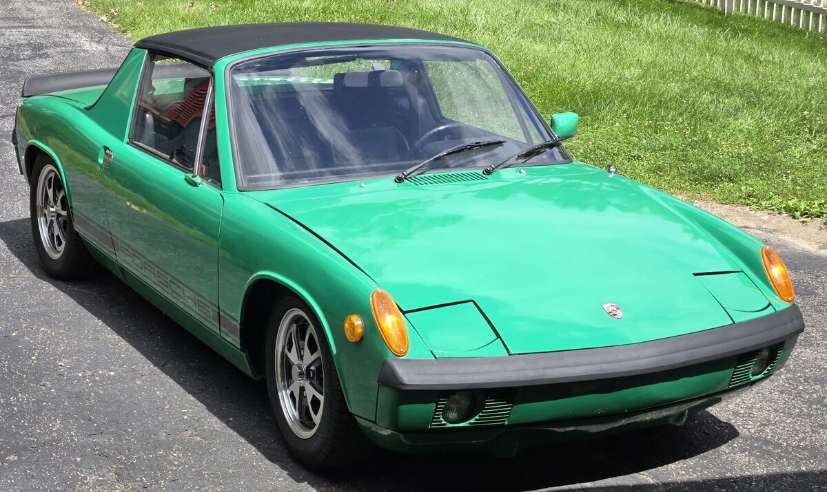 1973 porsche 914 green targa