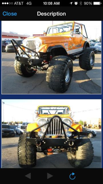 1979 jeep cj7 monster jeep