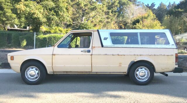 1980 volkswagen rabbit pickup survivor!