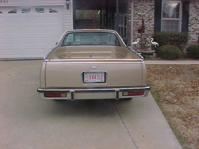 1985 el camino 2-door conquista