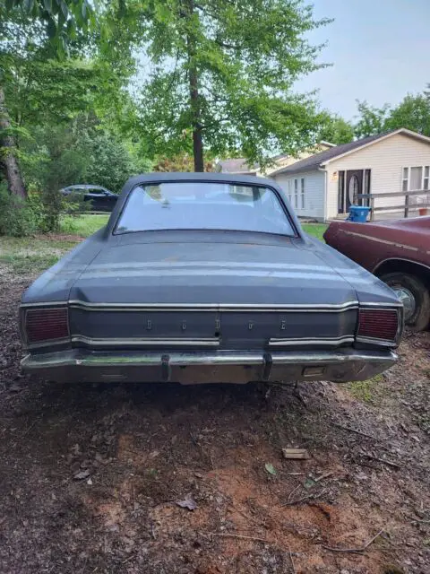 1967 dodge dart coupe black rwd automatic