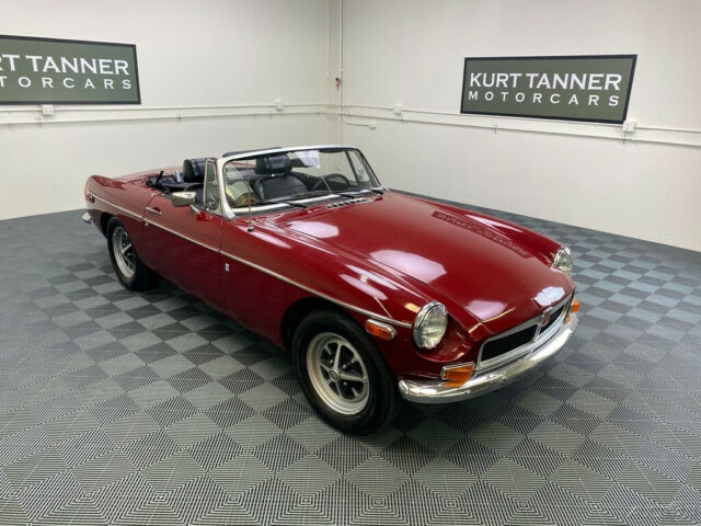 1974 mgb. rostyle wheels. nice preserved original car showing 46,752 miles