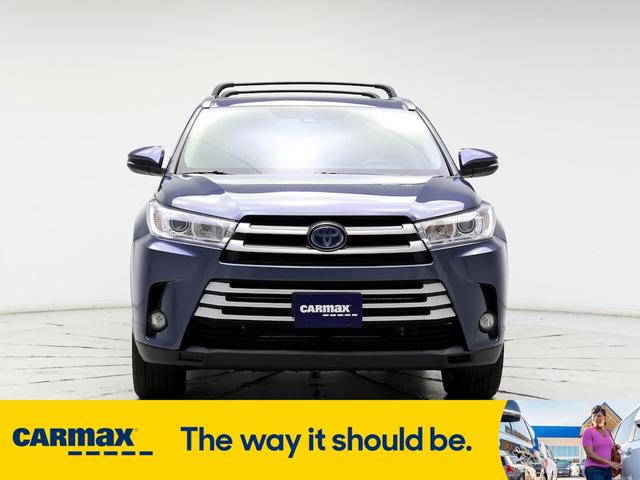 2019 toyota highlander hybrid xle