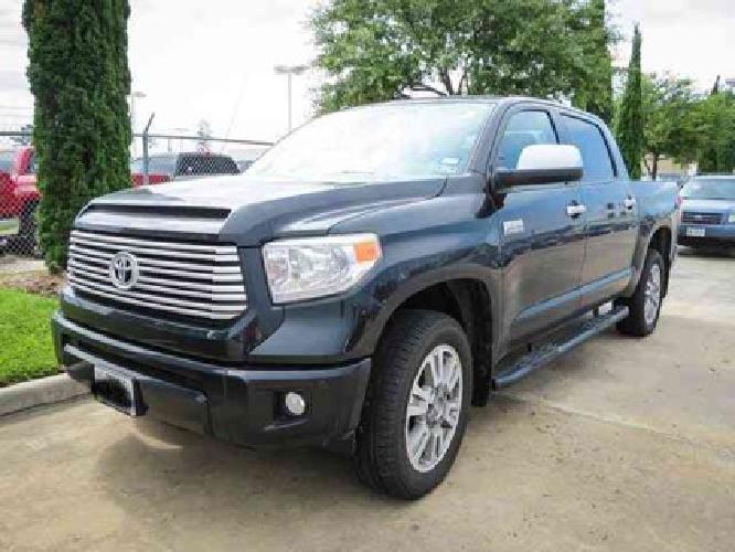 2014 toyota tundra platinum back up cam leather one owner warranty in spring, tx
