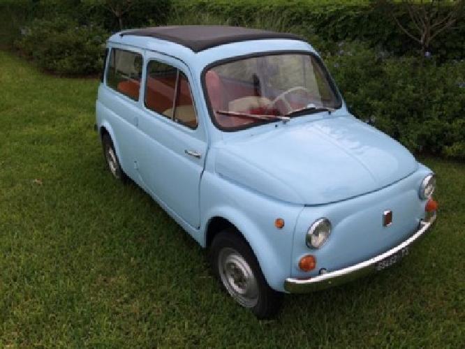 1958 fiat 500 giardiniera wagon from italy in los angeles, ca