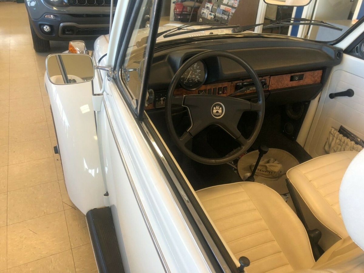 all original. only 2,534 miles. 1979 super beetle karmann convertible