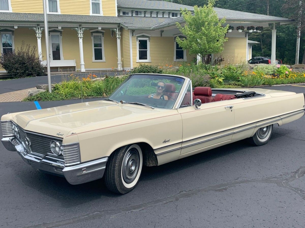 1968 chrysler imperial convertible. one of only 400 manufactured