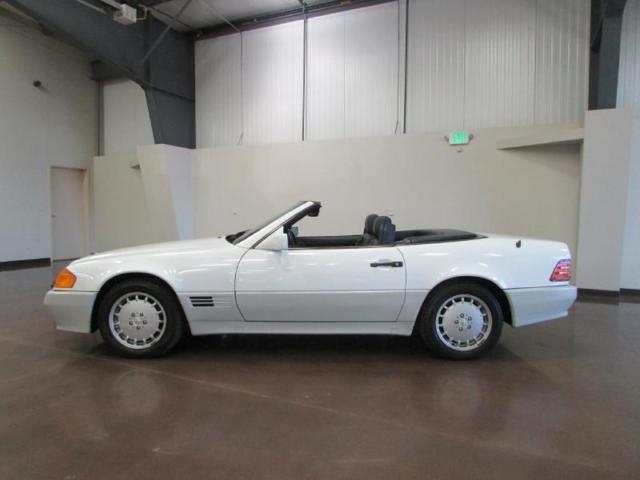 1992 mercedes-benz 500 sl500 hardtop convertible 59,335 miles white 5.0l automa