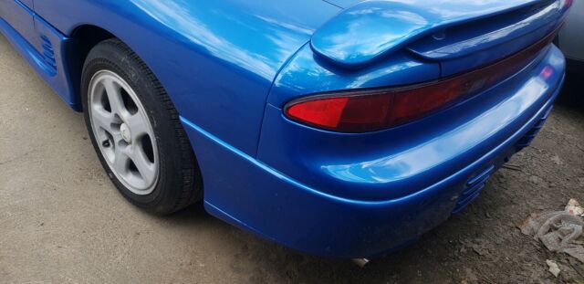 1991 mitsubishi 3000 gt coupe blue vr4