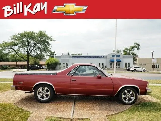 1979 chevrolet el camino pick up 98402 miles red coupe not specified automatic