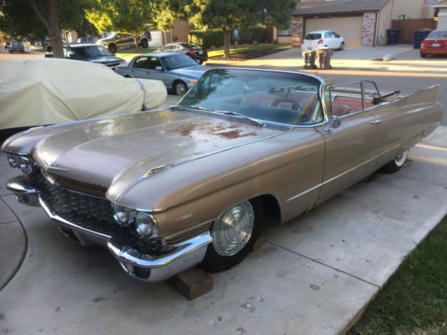 1960 cadillac convertible barn find no reserve!!!!!