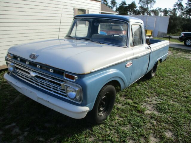1966 ford f-100 f100 swb custom cab unmolested