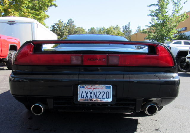 1991 nsx black on black 5 speed recon title 19" rims, coilovers fresh trade in