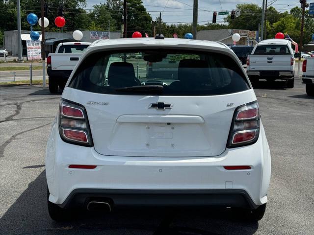 2018 chevrolet sonic lt