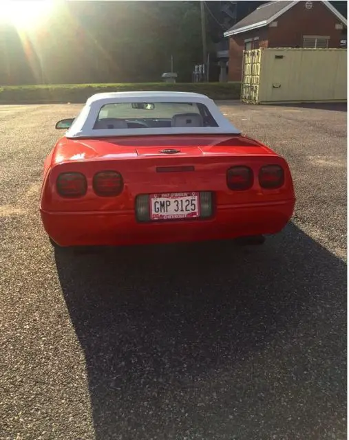 40th anniversary 1993 chevrolet corvette convertible