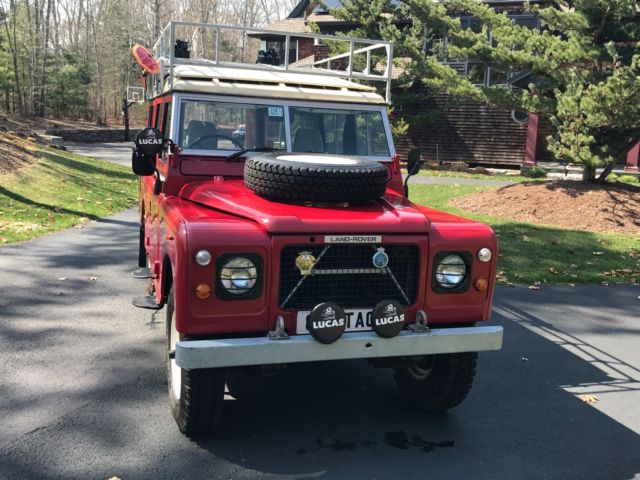 land rover series 3 stage one v8 - rare in us - museum exhibited - runs great!