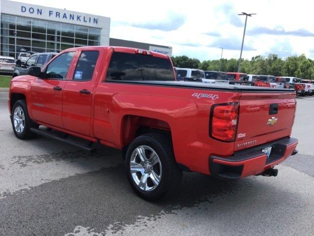 used 2017 chevrolet silverado 1500 4x4 double cab custom lexington, ky 40509 for sale in lexington, kentucky
