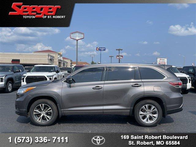 2015 toyota highlander xle