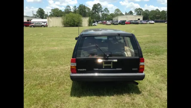 1993 volvo 960 station wagon - black - automatic - v6 - leather seats