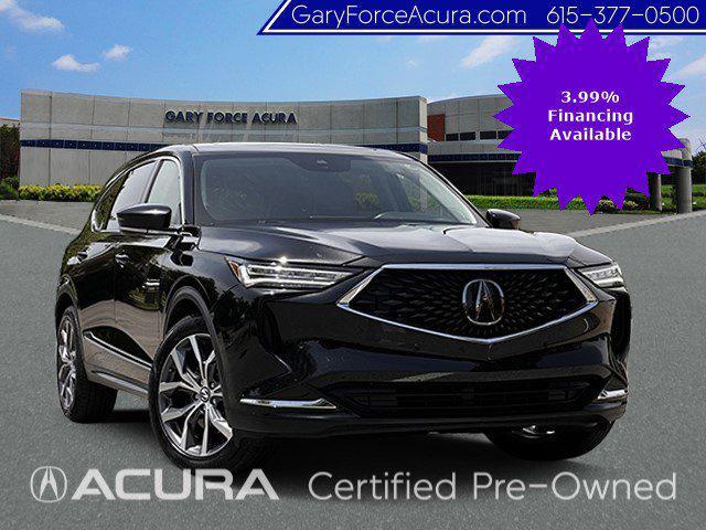 2022 acura mdx technology package