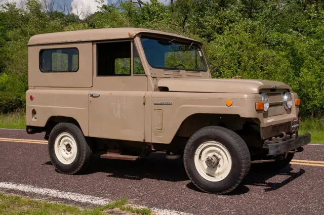 1969 nissan patrol 4x4 three-door hardtop, movie car, all original, check it out