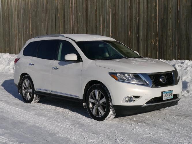 used 2014 nissan pathfinder 4wd platinum baxter, mn 56425 for sale in baxter, minnesota