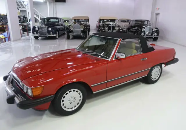 1989 mercedes-benz sl-class 560sl roadster, hardtop & soft top, numbers matching
