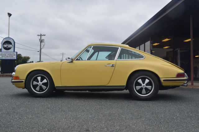 1969 porsche 911e extremely low mileage, matching # highly original