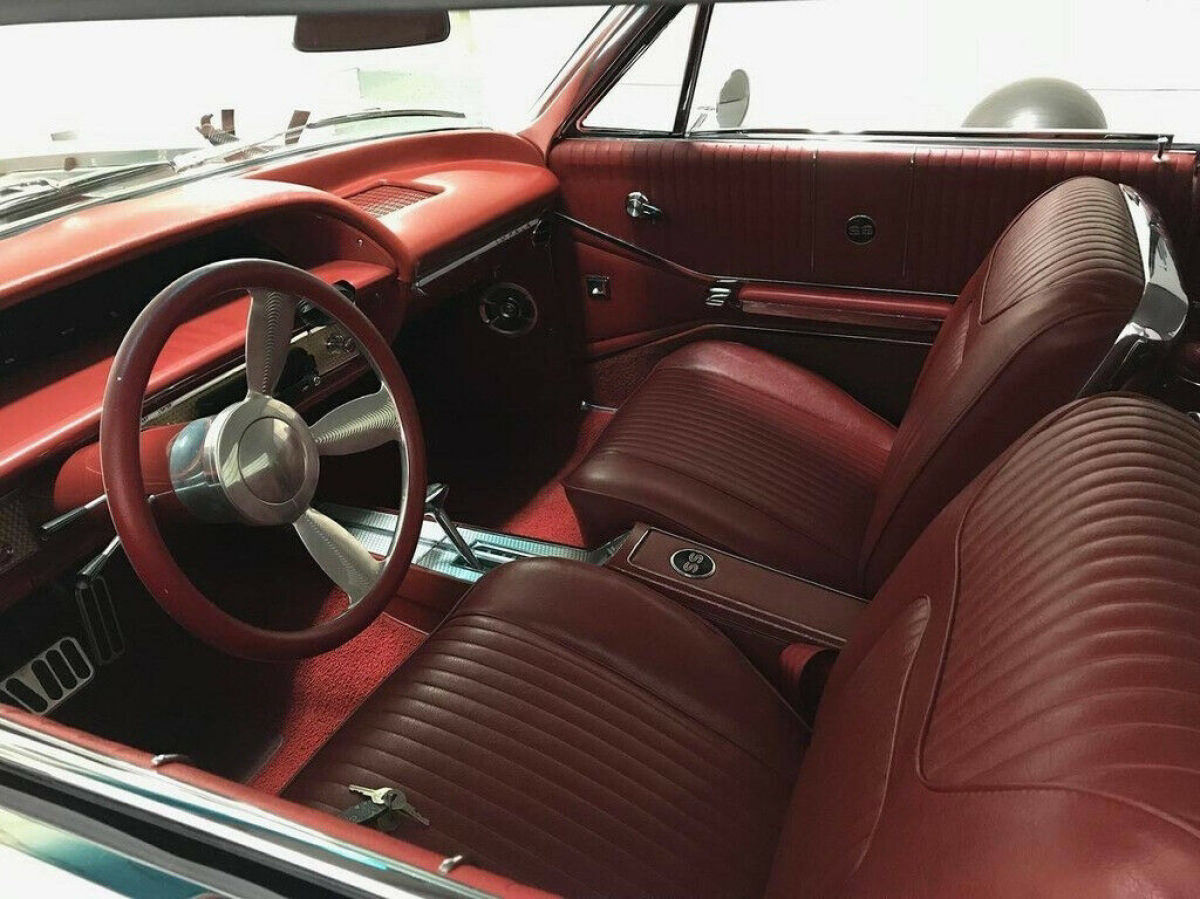 1964 chevrolet impala ss coupe 450hp lt-1 v8 auto 4,400 miles resto mod leather