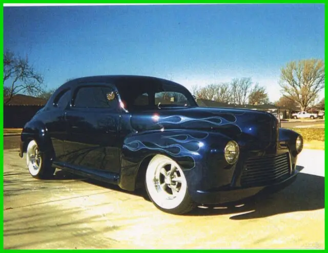 1948 ford custom coupe vortec 350 700r4 tranny miles exempt custom dash