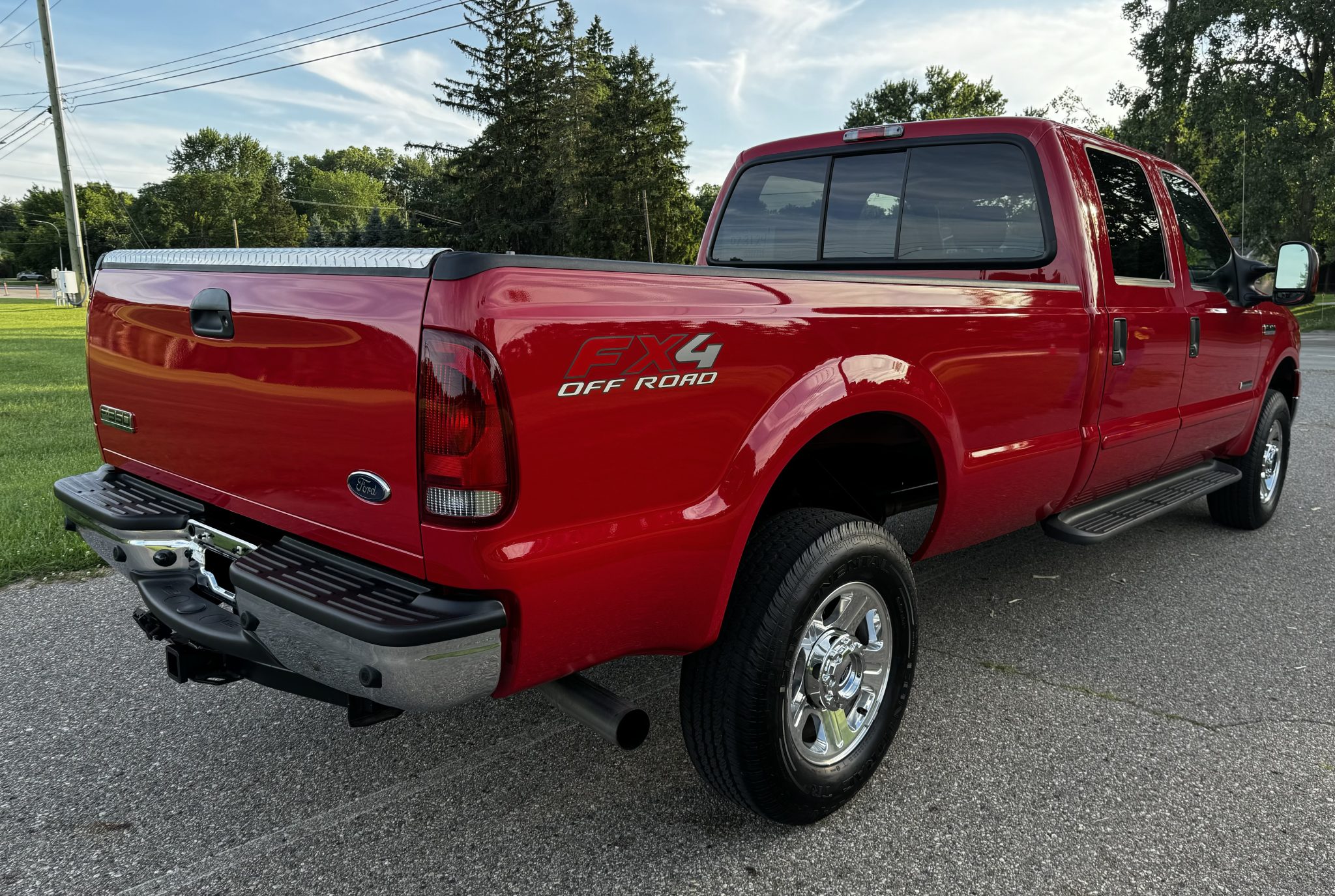2005 ford f-350 super duty lariat crew cab power stroke 4×4 fx4