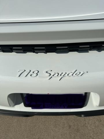 2020 porsche 718 spyder base