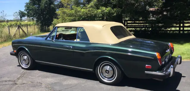 rolls royce cornishe convertible excellent orignal collector car time capsule