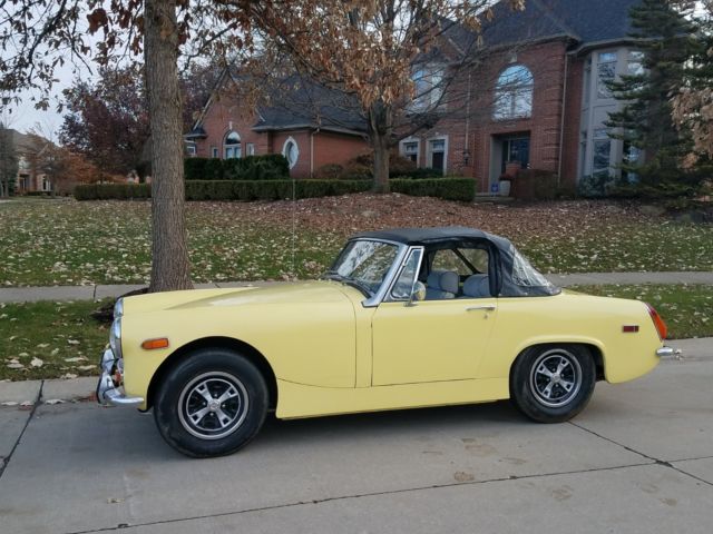 1970 mg midget beautiful example "low reserve" ultimate garage find