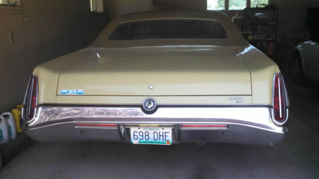 awesome all original 1972 chrysler imperial lebaron 4 door 36832 orig. miles