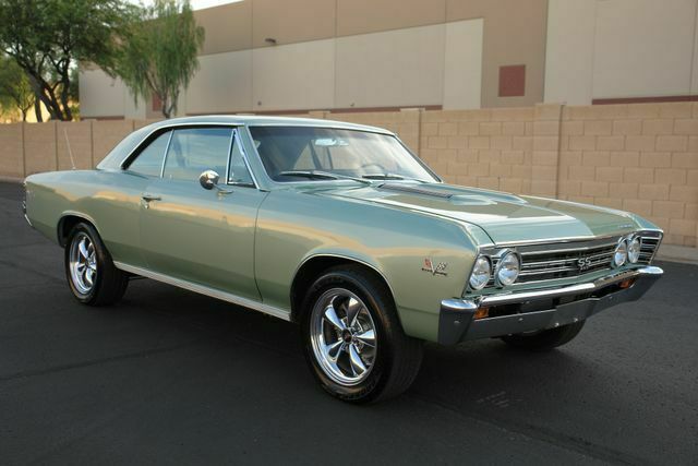 1967 chevrolet chevelle, green with 563 miles available now!