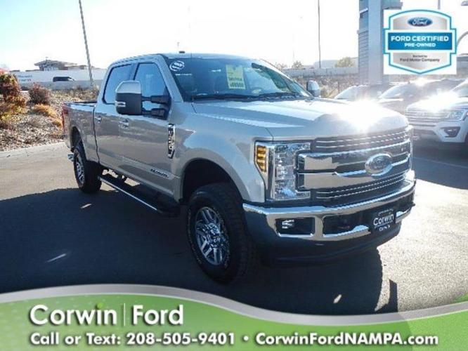 2018 ford f-250 super duty lariat 4x4 lariat 4dr crew cab 6.8 ft. sb pickup for sale in nampa, idaho