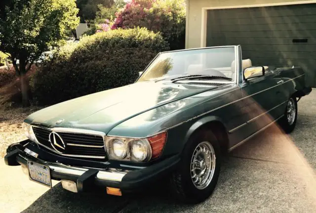 1983 mercedes-benz 380 sl convertible roadster