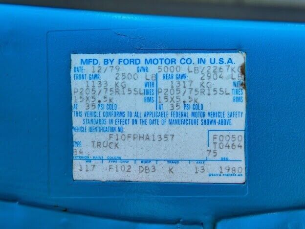 1980 ford f150 stepside 4x4