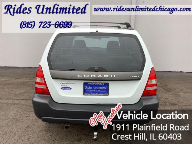 2004 subaru forester 2.5 x