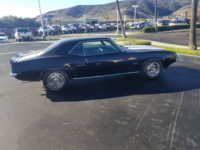 1969 camaro z28 black/black documented